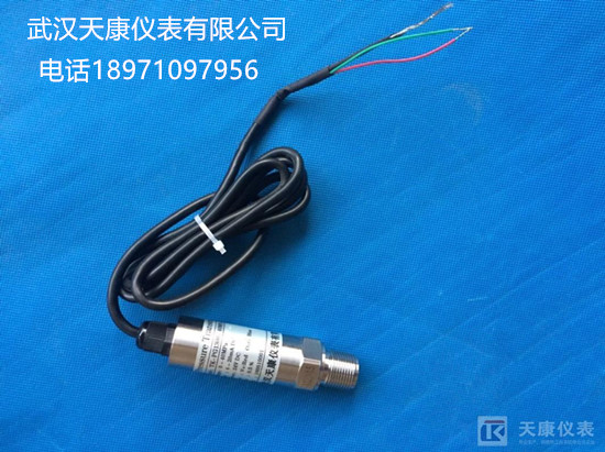 武汉天康精巧型压力变送器通过ISO9001质量认证,质保2年!